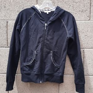 Burberry London sz M full zip hoodie jacket